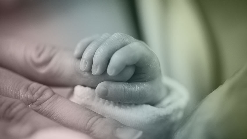 Born baby